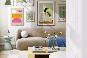 Internetový obchod s obrazy Desenio nabízí obrazové galerie sestavené podle místností, barev nebo stylů