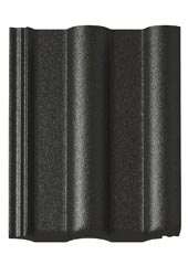 Betonová střešní taška Classic STAR v ebenově černé barvě