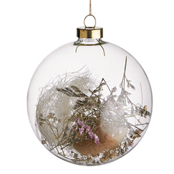 Vánoční ozdoba se sušenými květinami Hang On, Ø 10 cm, cena 199 Kč