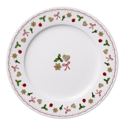 Talíř z jídelního servisu Perníček, porcelán, Ø 23,5 cm, cena 149 Kč