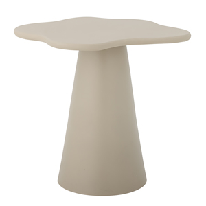 Odkl&aacute;dac&iacute; stolek Soller, hlin&iacute;k s b&eacute;žov&yacute;m lakem, v&yacute;&scaron;ka 51 cm, cena 7 469 Kč