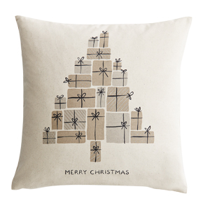 Povlak na pol&scaron;t&aacute;ř Merry Christmas, bavlna, 50 &times; 50 cm, cena 99 Kč