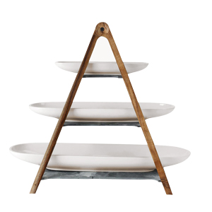 Etaž&eacute;r s odn&iacute;mateln&yacute;mi t&aacute;cy Artesano, cena 7 049 Kč