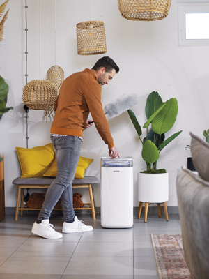 V&yacute;konn&aacute; čistička AP500 SENSE AIR (), iontov&aacute; technologie, dvojit&yacute; filtr, tich&yacute; režim , cena 8 999 Kč, cz.gorenje.com