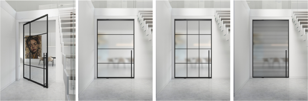 Př&iacute;klady členěn&iacute; skleněn&eacute; plochy modelu DIVALINE