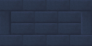 Čalouněn&yacute; panel Velvet (Fllow),  PU pěna na MDF desce, povrch z polyesteru, 30 &times; 60 cm, cena 269 Kč,