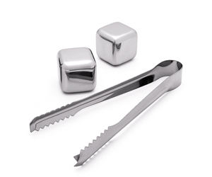 Chladic&iacute; kostky s kle&scaron;těmi, nerez, cena 499 Kč