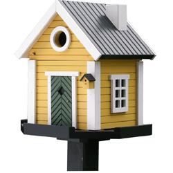 Ptač&iacute; budka Multiholk Yellow Cottage, cena 1 699 Kč