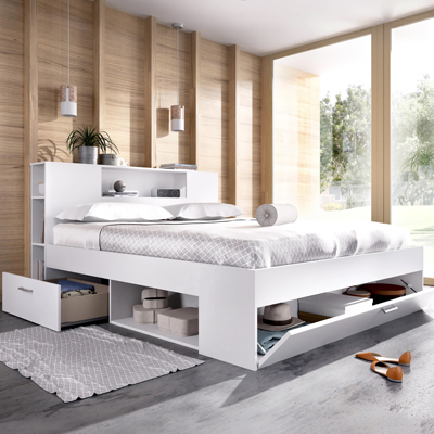 Postel s&nbsp;&uacute;ložn&yacute;m prostorem Lanka, lamino s&nbsp;ABS hranou, 140 &times; 190&thinsp;cm, cena 11&nbsp;503&thinsp;Kč