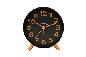 Budík Modell F s funkcí opakovaného buzení, Ø 8,8 cm, cena 495 Kč