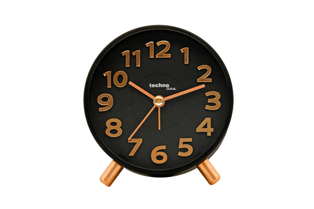 Budík Modell F s funkcí opakovaného buzení, Ø 8,8 cm, cena 495 Kč