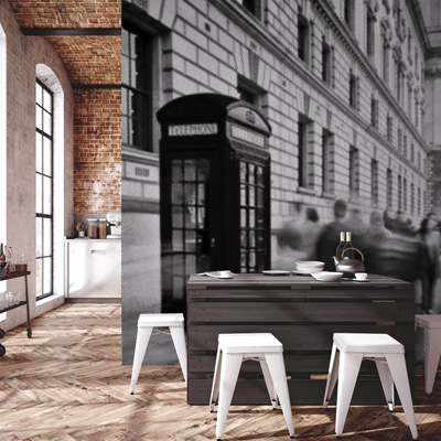 Vliesov&aacute; fototapeta Halftone city, od 98 &times; 68 cm až po 539 &times; 374 cm nebo individu&aacute;ln&iacute; rozměr, cena od 833 Kč