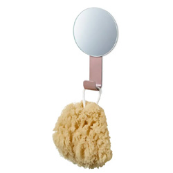 Kosmetick&eacute; zrc&aacute;tko s h&aacute;čkem, upevněn&iacute; přilepen&iacute;m, nosnost až 2 kg, cena 99 Kč