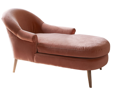 Leno&scaron;ka Chantoure, borovicov&eacute; dřevo, sametov&eacute; čalouněn&iacute;, cena 25 998 Kč
