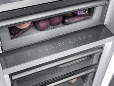 Skryt&aacute; s&iacute;la americk&eacute; lednice: side-by-side ře&scaron;en&iacute; Haier  pro vestavbu na m&iacute;ru