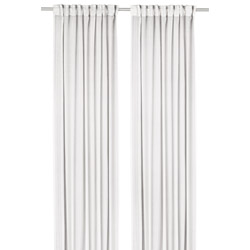 Z&aacute;clony s tun&yacute;lkem Stenfr&ouml;, 100% polyester, min. z 90 % recyklovan&yacute;, 145 &times; 300 cm, cena 399 Kč/p&aacute;r