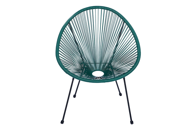 Křeslo Avocado Comfort, kov, plast, nosnost 120 kg, 70 × 86 cm, hloubka 72 cm, cena 1 354 Kč