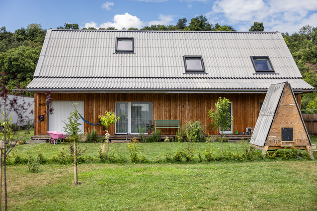 Dům plný světla, kam na návštěvu můžete přijet i parníkem
