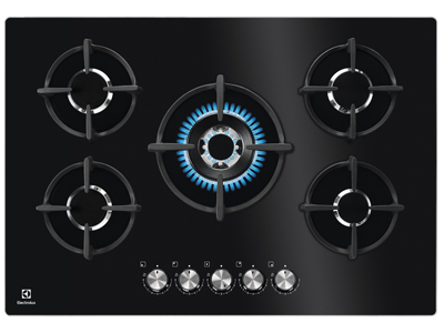 Plynov&aacute; deska Flamelight KGG753753K, LED diody s indikac&iacute; stavu hoř&aacute;ků, cena 9 599 Kč