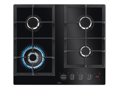 Plynov&aacute; deska HKB64453NB, kontrola plamene, funkce komunikace s odsavačem, cena 10 499 Kč