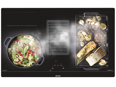 Deska s odsavačem HET949BSC z řady G600, flexibiln&iacute; plocha Areaflex, cena 49 990 Kč