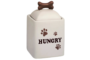 Keramick&aacute; d&oacute;za Nobby Hungry, keramika, 10,5 &times; 10,5 cm, v&yacute;&scaron;ka 18 cm, cena 279 Kč