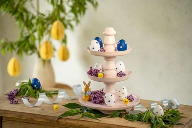 Jak na velikonočn&iacute; etaž&eacute;r ve 3 kroc&iacute;ch