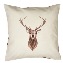 Dekoračn&iacute; pol&scaron;t&aacute;ř Deer, polyester, 45 &times; 45 cm, cena 272 Kč