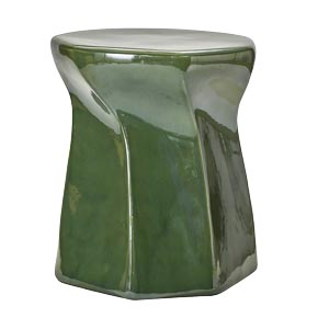 Stolička Lapo Green, kamenina s glazurou, v&yacute;&scaron;ka 43 cm, cena 4 272 Kč