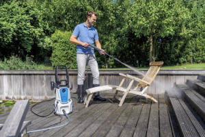 Vysokotlaký čistič Eurom Force s bubnem na hadici, maximální tlak 145 barů, cena 2 890 Kč