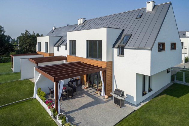 Falcovan&aacute; stře&scaron;n&iacute; krytina SATJAM ProfiFalc, materi&aacute;l hlin&iacute;k