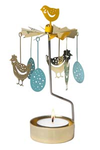 Rotuj&iacute;c&iacute; sv&iacute;cen Henhouse, recyklovan&yacute; kov, v&yacute;&scaron;ka 16 cm, cena 299 Kč