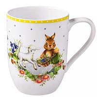 Hrnek z velikonočn&iacute; kolekce Spring Awakening, porcel&aacute;n, objem 0,37 l, cena 695 Kč