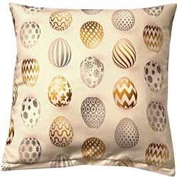 Povlak na pol&scaron;t&aacute;řek z dekoračn&iacute; l&aacute;tky Soft, 40 &times; 40 cm, 100% polyester, cena 150 Kč