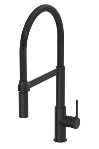 Dřezov&aacute; stoj&aacute;nkov&aacute; baterie s elastick&yacute;m ramenem, čern&aacute;, v&nbsp;nab&iacute;dce v&iacute;ce barev, cena 1 849&thinsp;Kč