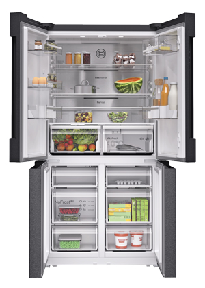 Čtyřdveřov&aacute; chladnička ELT9VE52M0, z&oacute;na MultiSwitch+ s teplotou v rozmez&iacute; od &ndash;20 &deg;C do 5 &deg;C, cena 43 199 Kč