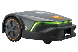 Robotick&aacute; sekačka iMOW 7 EVO pro tr&aacute;vn&iacute;ky do 5 000 m2, mulčuje a drt&iacute; posekanou tr&aacute;vu, cena 106 900 Kč,