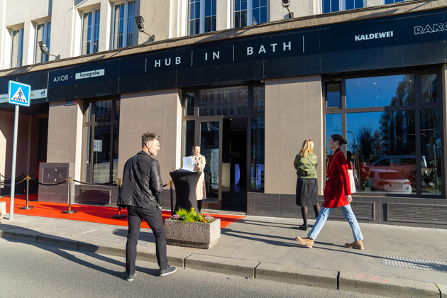 Nový showroom HUB IN BATH v Karlíně