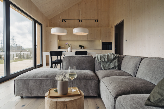 Skandin&aacute;vsk&aacute; chalupa v&nbsp;podhůř&iacute; Krkono&scaron;