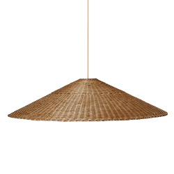 Z&aacute;věsn&eacute; sv&iacute;tidlo Dou Lampshade, pleten&yacute; ratan, &Oslash; 90 cm, cena 5 975 Kč