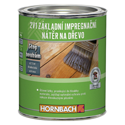 Z&aacute;kladn&iacute; impregnačn&iacute; n&aacute;těr na dřevo, ochrana proti zamodr&aacute;n&iacute; a houb&aacute;m, cena 289 Kč,