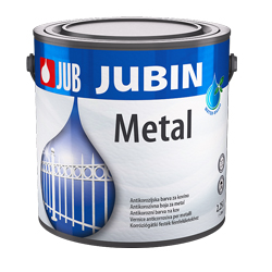 Antikorozn&iacute; barva na kov Jubin Metal, ekologick&aacute; &ndash; vodouřediteln&aacute;, bez z&aacute;pachu