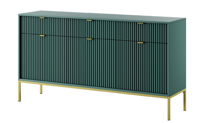 &Scaron;irok&aacute; komoda Novas, lamin&aacute;t a MDF, 83 &times; 39 &times; 154 cm, cena 7 629 Kč,