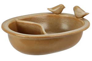 P&iacute;tko a koup&aacute;tko pro pt&aacute;ky, porcel&aacute;n, 16 &times; 21 cm, v&yacute;&scaron;ka 8 cm, cena 349 Kč