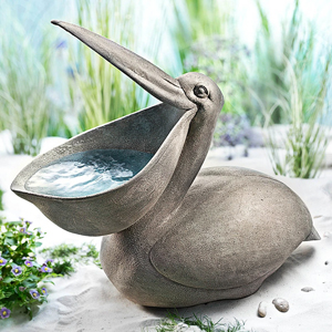 P&iacute;tko pro pt&aacute;ky, uměl&yacute; k&aacute;men p&iacute;skovcov&eacute;ho vzhledu, 46,5 &times; 18,5 &times; 42,5 cm, cena 899 Kč