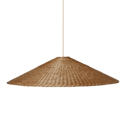 Z&aacute;věsn&eacute; sv&iacute;tidlo Dou Lampshade, pleten&yacute; ratan, &Oslash; 90 cm, cena 5 975 Kč