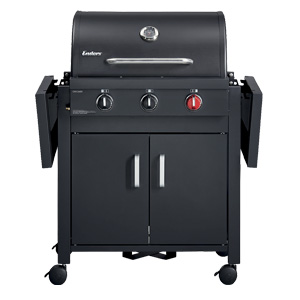  Plynov&yacute; gril Chicago Black 3 Turbo, grilovac&iacute; plocha 42 &times; 60 cm, cena 5 990 Kč