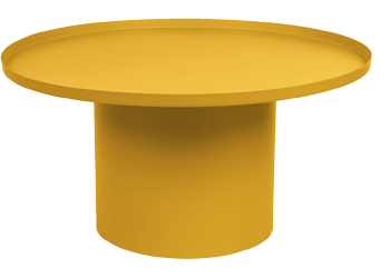 Konferenčn&iacute; stolek Fleksa, lakovan&yacute; kov, &Oslash; 72 cm, cena 6 032 Kč