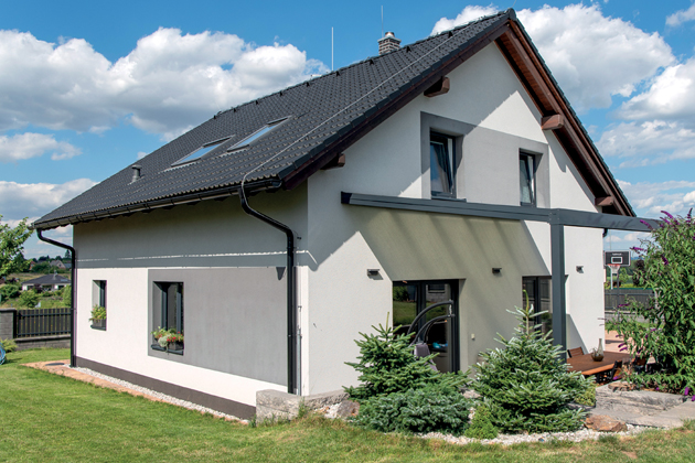 Betonov&aacute; ta&scaron;ka Classic Protector PLUS v ebenově čern&eacute;m odst&iacute;nu